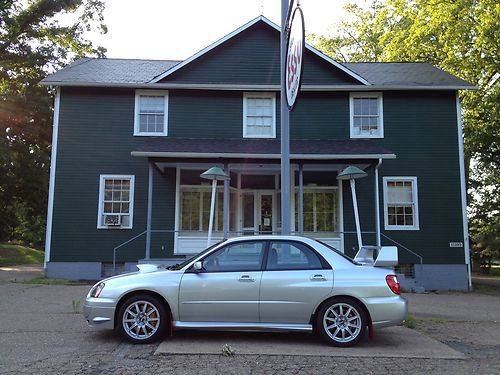 2004 subaru impreza wrx sti 2.5l turbo awd 62k clean carfax clear virgina title