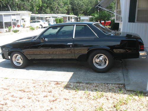 1980 chevrolet malibu classic sport coupe 2-door 5.0l