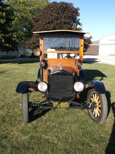 Restored 1925 model t canopy express no reserve!