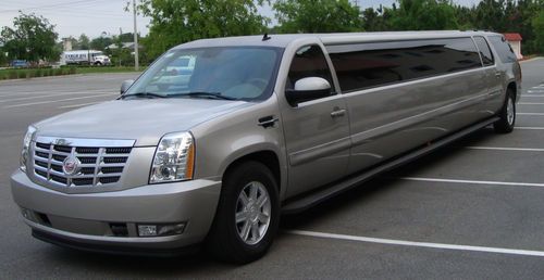 Cadillac escalade limo 200" 26 pass la custom coach yukon xl esv conversion