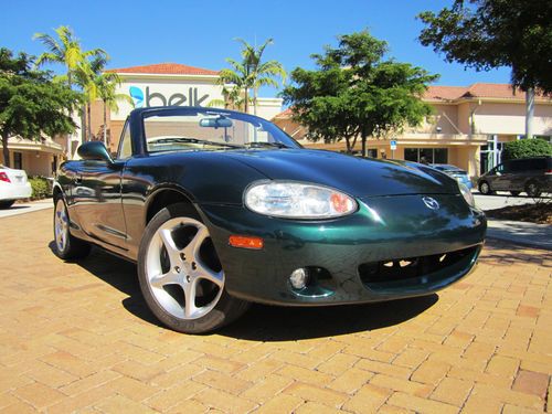 1999 mazda miata mx-5 convertible 97,345 miles manual nardi torino