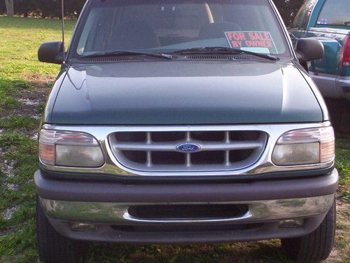 1996 ford explorer xlt suv 4.0l v6 automatic transmission 4wd 4 door tow hitch