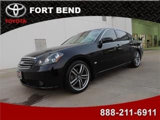 2007 infiniti m35 4dr sedan rwd alloy bluetooth leather roof navigation side