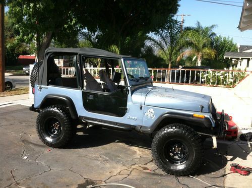 1989 jeep wrangler base sport utility 2-door 4.2l