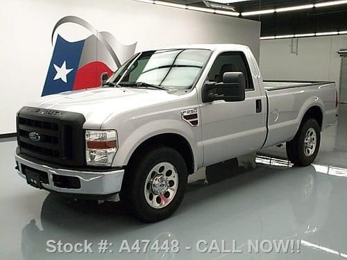 2008 ford f-250 reg cab diesel long bed cd audio 75k mi texas direct auto