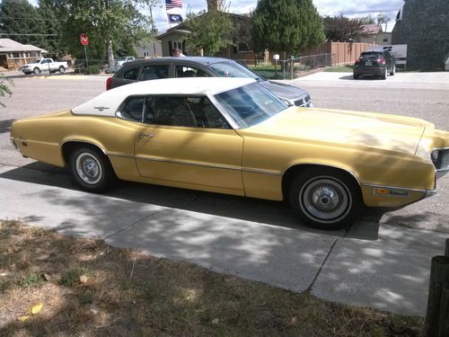 1971 ford thunderbird base hardtop 2-door 7.0l