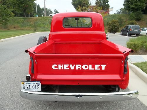 1953 chevrolet 3100 pickup straight six manual transmission, image 3