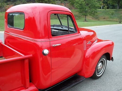 1953 chevrolet 3100 pickup straight six manual transmission, image 9