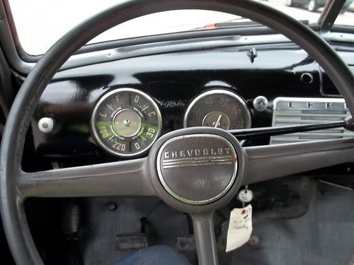 1953 chevrolet 3100 pickup straight six manual transmission, image 21