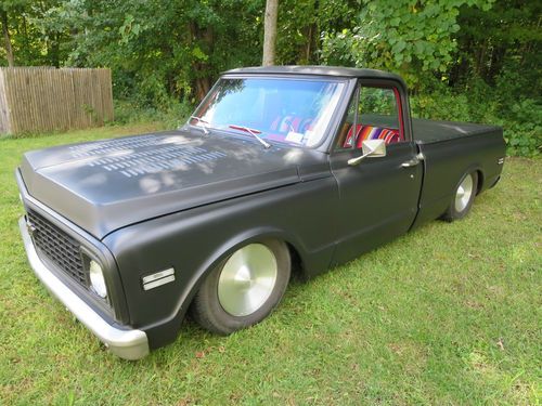 1972 chevrolet c-10 pickup, brand new build, air ride suspension, 454.