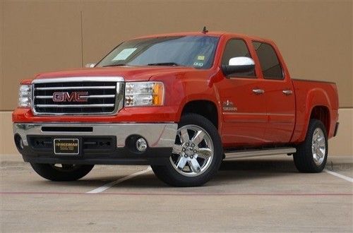 12 red crew cab 4 four door texas tx ed edition 20 chrome truck