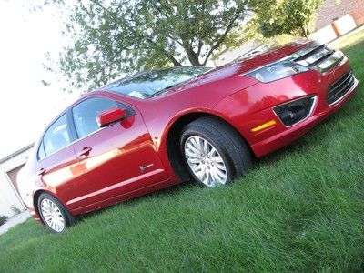 2012 FORD FUSION HYBRID Leather Blind spot mirror rear camera Sync Sunroof 41mpg, US $18,450.00, image 6