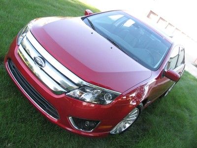 2012 FORD FUSION HYBRID Leather Blind spot mirror rear camera Sync Sunroof 41mpg, US $18,450.00, image 13