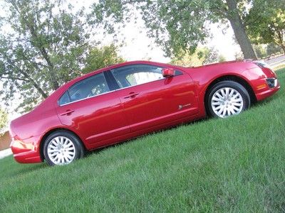 2012 FORD FUSION HYBRID Leather Blind spot mirror rear camera Sync Sunroof 41mpg, US $18,450.00, image 14