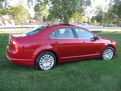 2012 FORD FUSION HYBRID Leather Blind spot mirror rear camera Sync Sunroof 41mpg, US $18,450.00, image 15