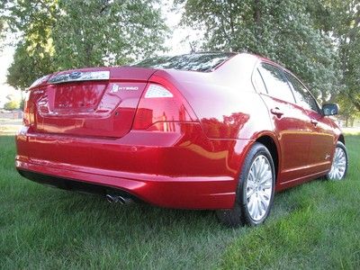 2012 FORD FUSION HYBRID Leather Blind spot mirror rear camera Sync Sunroof 41mpg, US $18,450.00, image 17