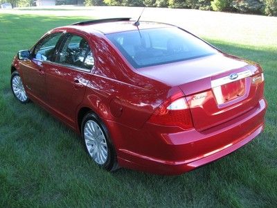 2012 FORD FUSION HYBRID Leather Blind spot mirror rear camera Sync Sunroof 41mpg, US $18,450.00, image 21