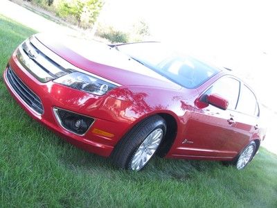 2012 FORD FUSION HYBRID Leather Blind spot mirror rear camera Sync Sunroof 41mpg, US $18,450.00, image 22