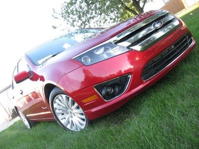 2012 FORD FUSION HYBRID Leather Blind spot mirror rear camera Sync Sunroof 41mpg, US $18,450.00, image 24