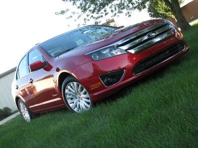 2012 FORD FUSION HYBRID Leather Blind spot mirror rear camera Sync Sunroof 41mpg, US $18,450.00, image 26