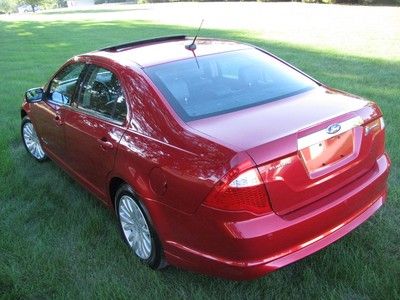 2012 FORD FUSION HYBRID Leather Blind spot mirror rear camera Sync Sunroof 41mpg, US $18,450.00, image 30