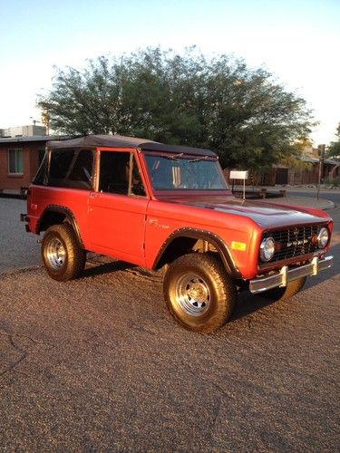 1975 ford bronco"sport-ranger"edition302ci v8~auto~rustfree~runsgrt~hard&amp;softtop