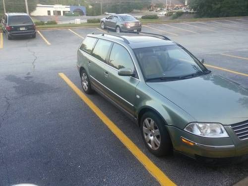 2002 volkswagen passat glx wagon 4-door 2.8l