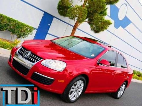 Free shipping vw jetta diesel pkg 2 tdi gls sunroof leather heated sts 49mpg dsg