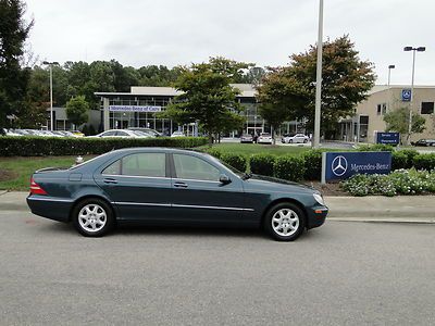 2001 mercedes-benz s430 one owner super clean inside and out