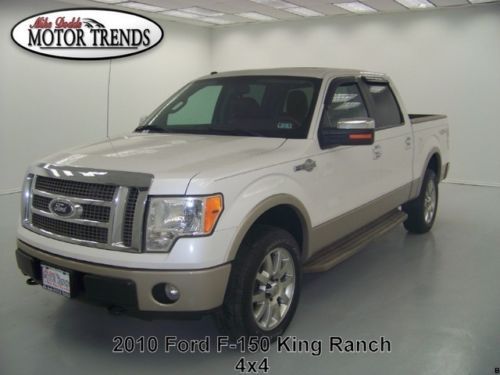 2010 4x4 king ranch navigation rearcam roof sync htd ac seats ford f150 40k