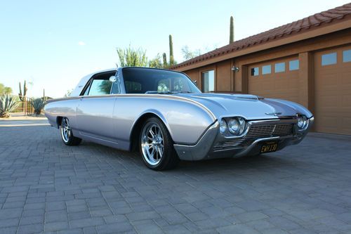 1961 ford thunderbird factory air power windows and seat shelby style wheels