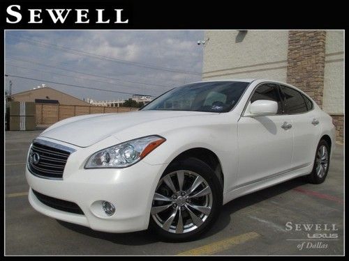 2011 infiniti m37 navigation backup cam bose ac seats leather warranty 1-owner