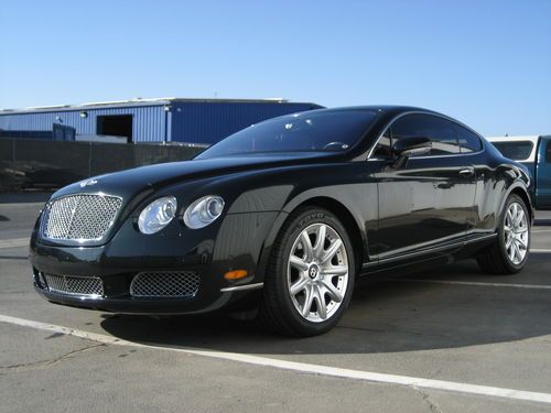 2005 bentley continental gt coupe - midnight emerald