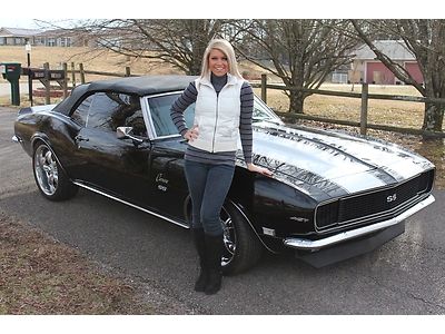 1968 chevy camaro rs convertible 396 4 speed ps must see headers flow masters