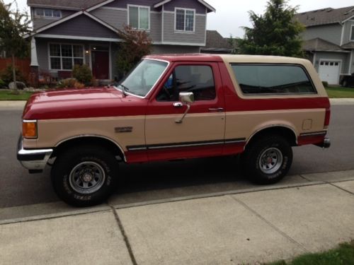 1988 ford bronco, image 2