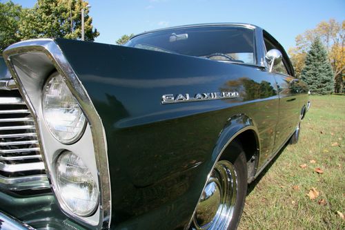 1965 ford galaxie 500 2 door hardtop-low miles !!!
