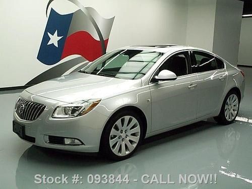 2011 buick regal cxl turbo to7 sunroof nav 19&#039;s only 1k texas direct auto