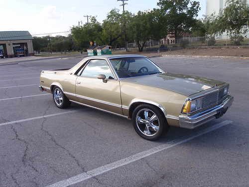 1981 el camino custom