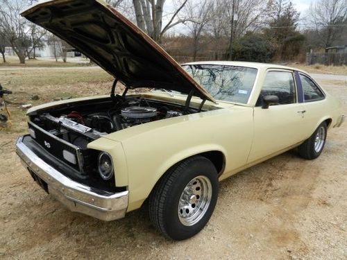 1977 chevrolet nova rally coupe 2-door 5.7l