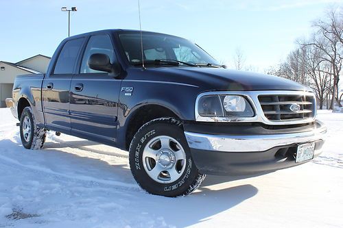 2003 f150 supercrew xlt true blue, super clean, immaculate interior, low miles