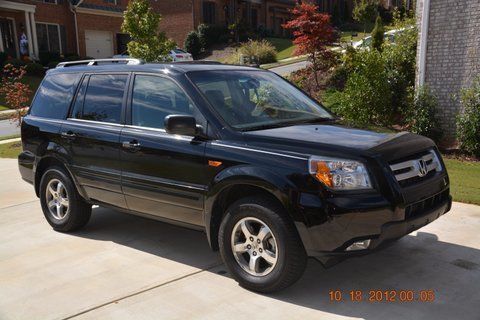 2008 honda pilot ex-l sport utility 4-door 3.5l leather seats sunroof excellent