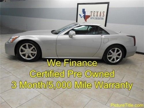 04 cadillac xlr convertible gps navi leather heated seats we finance texas