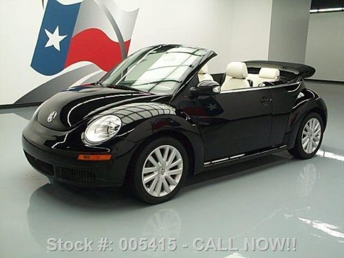 2010 volkswagen beetle convertible auto htd seats 29k texas direct auto