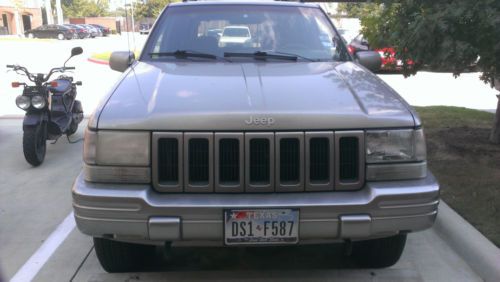 1998 jeep grand cherokee limited sport utility 4-door 5.2l