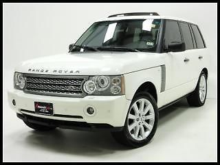 2007 range rover 4wd supercharged navigation heated leather seats alloy wheels