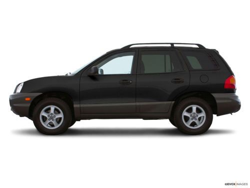 2002 hyundai santa fe base sport utility 5-door 2.4l