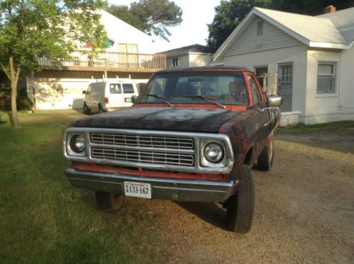 Dodge power wagon 1979 chrysler