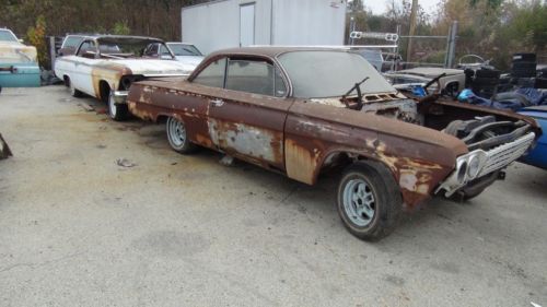 1962 chevy belair bubbletop with 62 belair 2 door dedan prarts car project 1961