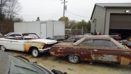 1962 CHEVY belair bubbletop with 62 belair 2 door dedan prarts car project 1961, image 5