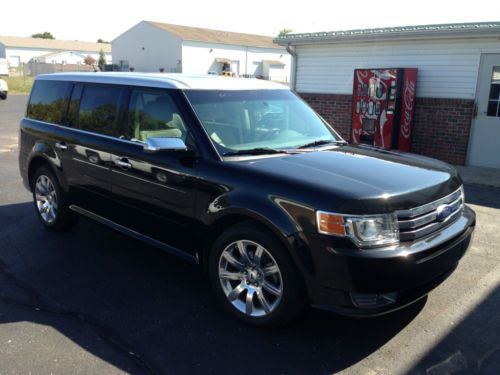 2012 ford flex limited all wheel drive, 3.5l v-6 dura tech motor